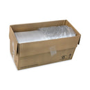 Pactiv Evergreen Classic Carry-Out Container, 46 oz, 9.75 x 7.75 x 1.75, Silver, Aluminum, 50/Carton