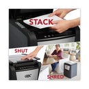 GBC AutoFeed+ 100X Super Cross-Cut Home Office Shredder, 100 Auto/8 Manual Sheet Capacity