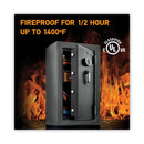 Sentry EF4738E Safe, 4.71 cu ft, 21.7w x 19d x 37.7h, Black