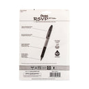 Pentel R.S.V.P. RT Ballpoint Pen, Retractable, Medium 1 mm, Assorted Ink Colors, Clear Barrel, 8/Pack