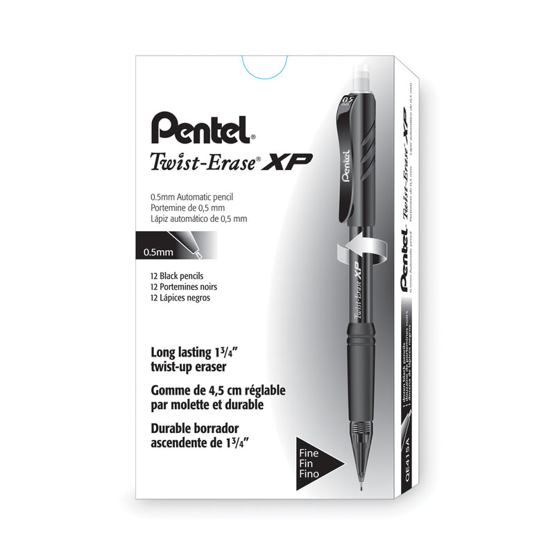 Pentel Twist-Erase EXPRESS Mechanical Pencil, 0.5 mm, HB (