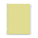 Universal Insertable Tab Index, 8-Tab, 11 x 8.5, Buff, Clear Tabs, 6 Sets