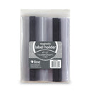 C-Line Clear Magnetic Label Holders, Side Load, 6 x 2, 10/Pack