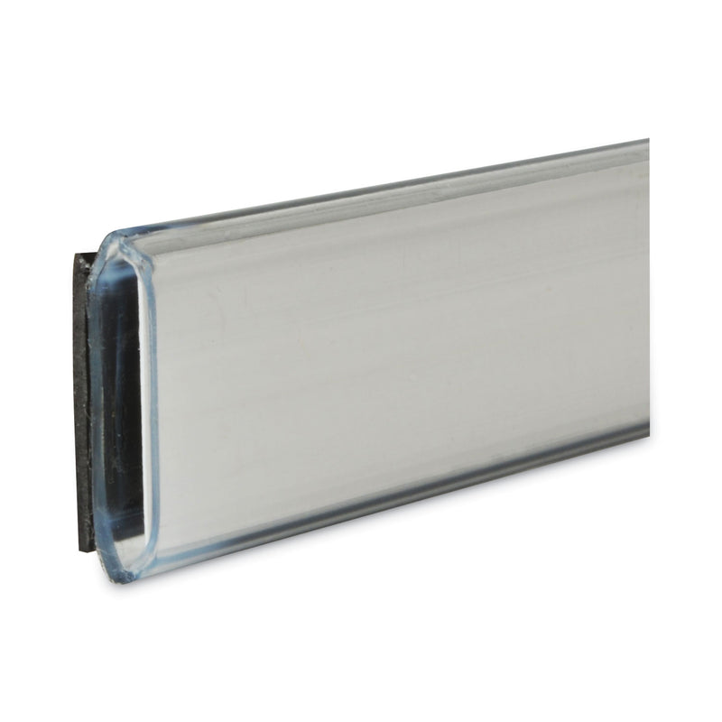 C-Line HOL-DEX Magnetic Shelf/Bin Label Holders, Side Load, 0.5 x 6, Clear, 10/Box