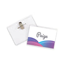 C-Line Name Badge Kits, Top Load, 4 x 3, Clear, Combo Clip/Pin, 50/Box