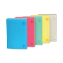 C-Line Index Card Case, Holds 100 3 x 5 Cards, 5.38 x 1.25 x 3.5, Polypropylene, Assorted Colors