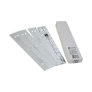 C-Line Self-Adhesive Attaching Strips, 3-Hole Punched, 1 x 11, Clear, 200/Box