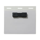 C-Line Self-Laminating Magnetic Style Name Badge Holder Kit, 3" x 4", Clear, 20/Box