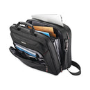 Samsonite Xenon 3 Toploader Briefcase, Fits Devices Up to 15.6", Polyester, 16.5 x 4.75 x 12.75, Black