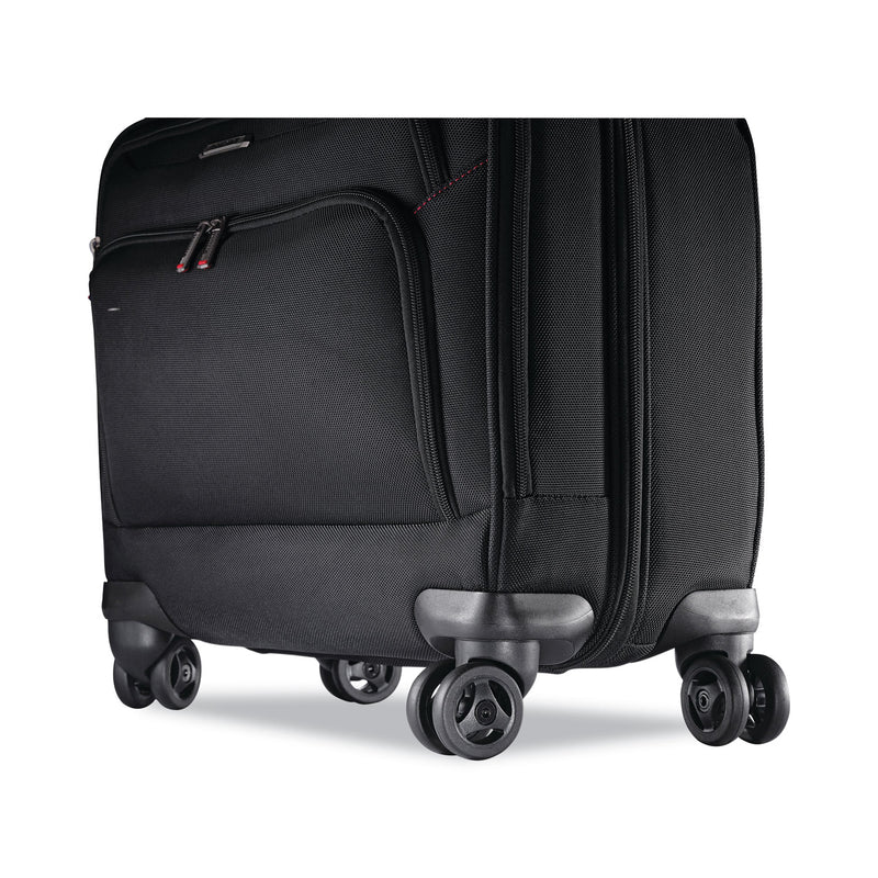 Samsonite Xenon 3 Spinner Mobile Office, Fits Devices Up to 15.6", Ballistic Polyester, 13.25 x 7.25 x 16.25, Black
