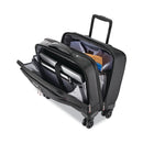 Samsonite Xenon 3 Spinner Mobile Office, Fits Devices Up to 15.6", Ballistic Polyester, 13.25 x 7.25 x 16.25, Black