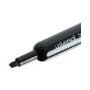 Universal Chisel Tip Permanent Marker, Broad Chisel Tip, Black, Dozen