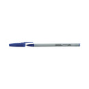 Universal Ballpoint Pen Value Pack, Stick, Medium 1 mm, Blue Ink, Gray Barrel, 60/Pack