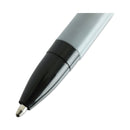 Universal Ballpoint Pen, Stick, Medium 1 mm, Black Ink, Gray Barrel, Dozen