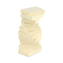 Universal Recycled Self-Stick Note Pads, 1.5" x 2", Yellow, 100 Sheets/Pad, 12 Pads/Pack