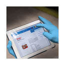 KleenGuard G10 Comfort Plus Blue Nitrile Gloves, Light Blue, Large, 100/Box