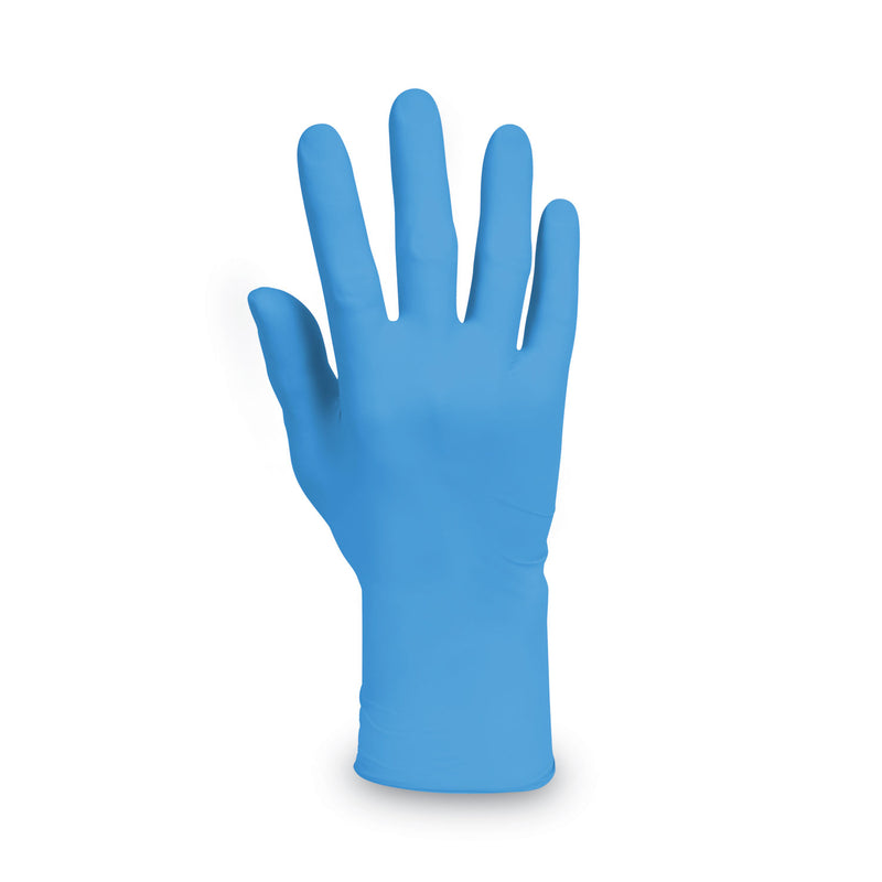 KleenGuard G10 2PRO Nitrile Gloves, Blue, Medium, 100/Box
