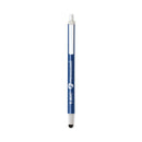 BIC PrevaGuard Ballpoint/Stylus Pen, Retractable, Medium 1 mm, Blue Ink/Blue Barrel, Dozen