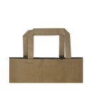 Prime Time Packaging Kraft Paper Bags, 1/7th BBL 12 x 7 x 14, Natural, 300/Bundle