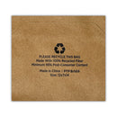 Prime Time Packaging Kraft Paper Bags, 1/7th BBL 12 x 7 x 14, Natural, 300/Bundle