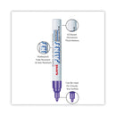 uni Permanent Marker, Medium Bullet Tip, Violet