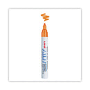 uni Permanent Marker, Medium Bullet Tip, Orange