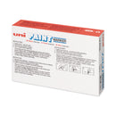 uni Permanent Marker, Medium Bullet Tip, White