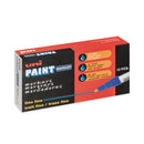 uni Permanent Marker, Fine Bullet Tip, Blue