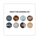 uni Permanent Marker, Fine Bullet Tip, Yellow