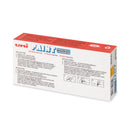 uni Permanent Marker, Fine Bullet Tip, Yellow