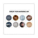 uni Permanent Marker, Broad Chisel Tip, Blue