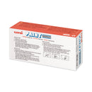 uni Permanent Marker, Broad Chisel Tip, White
