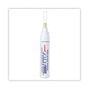 uni Permanent Marker, Broad Chisel Tip, White