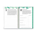 Blue Sky Day Designer Palms Weekly/Monthly Planner, Palms Artwork, 8 x 5, Green/White Cover, 12-Month (Jan to Dec): 2023