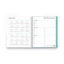 Blue Sky Teacher Dots Academic Year Create-Your-Own Cover Weekly/Monthly Planner, 11 x 8.5, 12-Month (July to June): 2022 to 2023