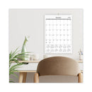 Blue Sky Enterprise Wall Calendar, Enterprise Geometric Artwork, 12 x 17, White/Gray Sheets, 12-Month (Jan to Dec): 2023