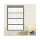 Blue Sky Adrianna Laminated Erasable Wall Calendar, 36 x 24, White/Taupe Sheets, 12-Month (Jan to Dec): 2023