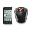 Kensington Orbit Wireless Mobile Trackball, 2.4 GHz Frequency/30 ft Wireless Range, Left/Right Hand Use, Black/Red