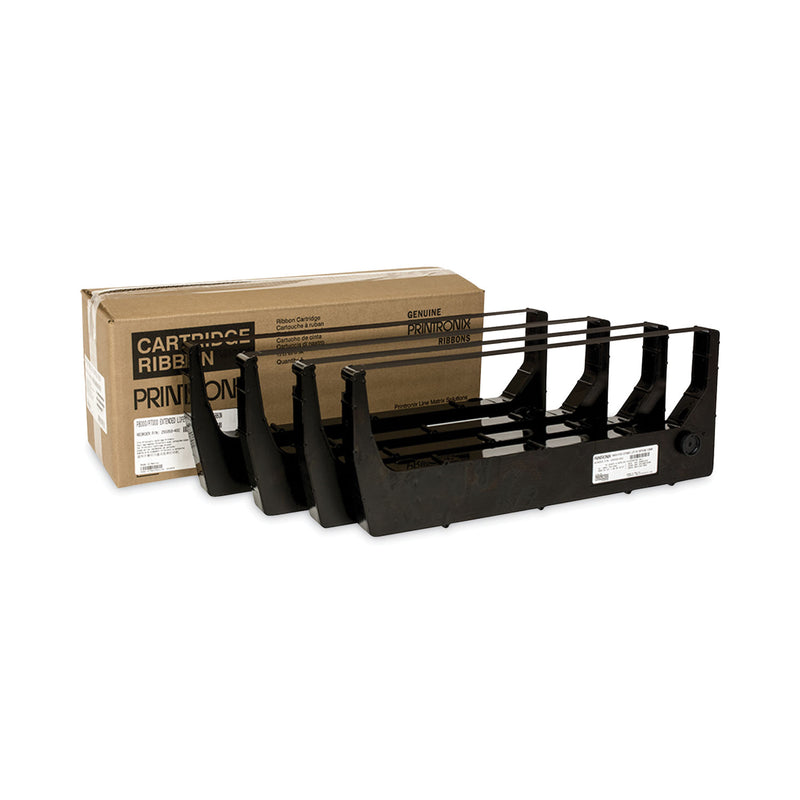 Printronix 255049402 Ribbon, Black, 4/Pack