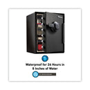 Sentry Fire-Safe with Digital Keypad Access, 2 cu ft, 18.67w x 19.38d x 23.88h, Black