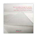deflecto Antimicrobial Chair Mat, Rectangular, 45 x 53, Clear
