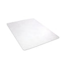 deflecto Antimicrobial Chair Mat, Rectangular, 45 x 53, Clear