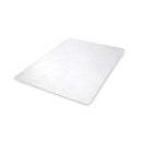 deflecto Antimicrobial Chair Mat, Rectangular, 45 x 53, Clear