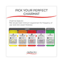 deflecto SuperMat Frequent Use Chair Mat, Medium Pile Carpet, 60 x 66, L-Shape, Clear