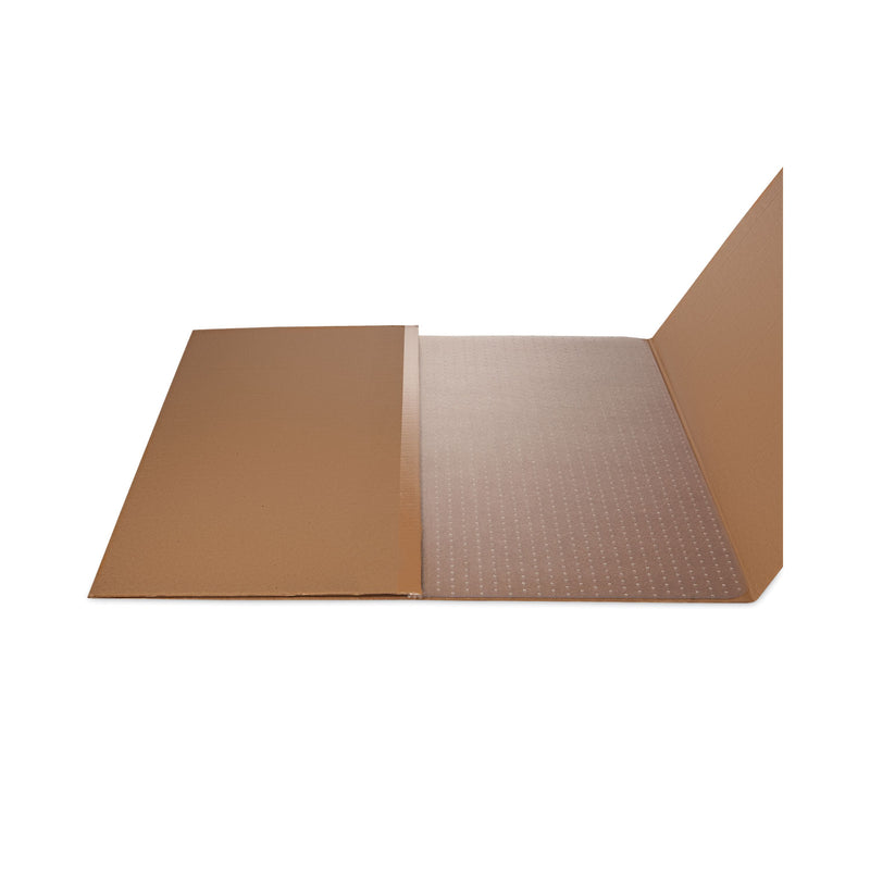 deflecto SuperMat Frequent Use Chair Mat for Medium Pile Carpet, 36 x 48, Rectangular, Clear