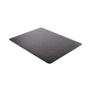 deflecto SuperMat Frequent Use Chair Mat for Medium Pile Carpet, 45 x 53, Rectangular, Black