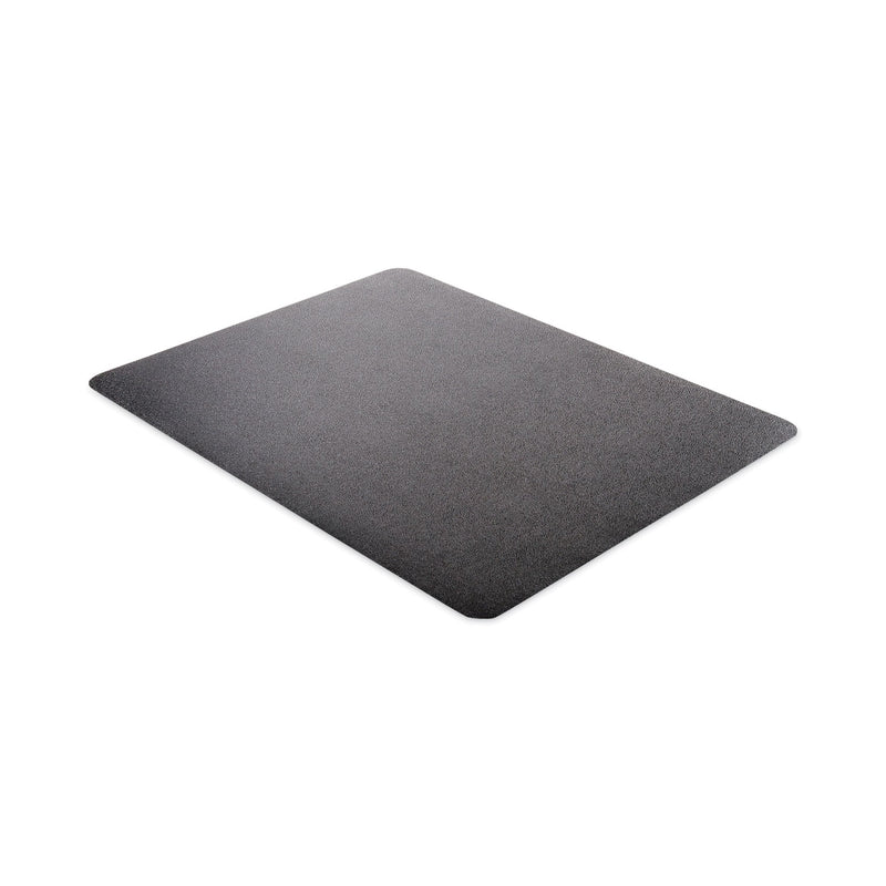 deflecto SuperMat Frequent Use Chair Mat for Medium Pile Carpet, 45 x 53, Rectangular, Black