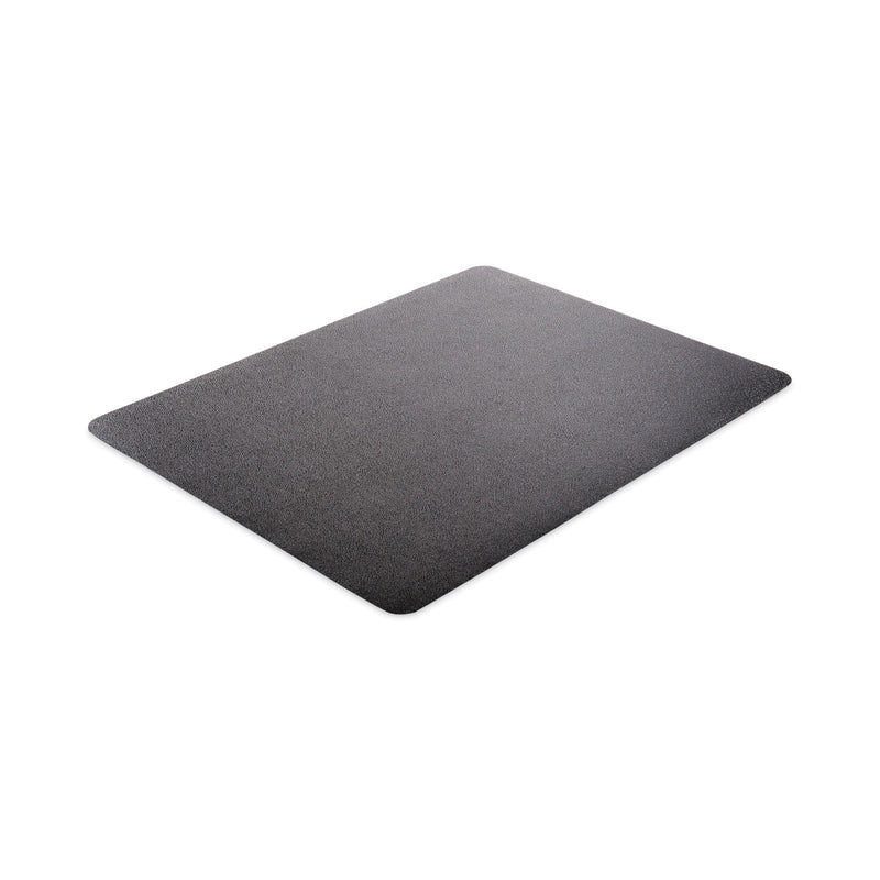 deflecto SuperMat Frequent Use Chair Mat for Medium Pile Carpet, 45 x 53, Rectangular, Black