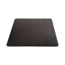 deflecto SuperMat Frequent Use Chair Mat for Medium Pile Carpet, 45 x 53, Rectangular, Black
