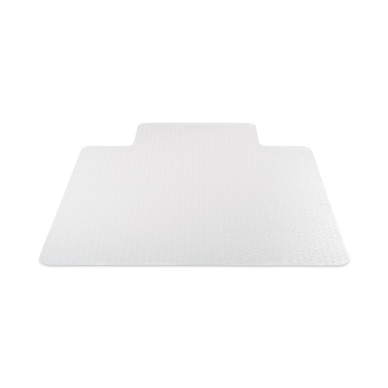 deflecto SuperMat Frequent Use Chair Mat for Medium Pile Carpet, 46 x 60, Wide Lipped, Clear